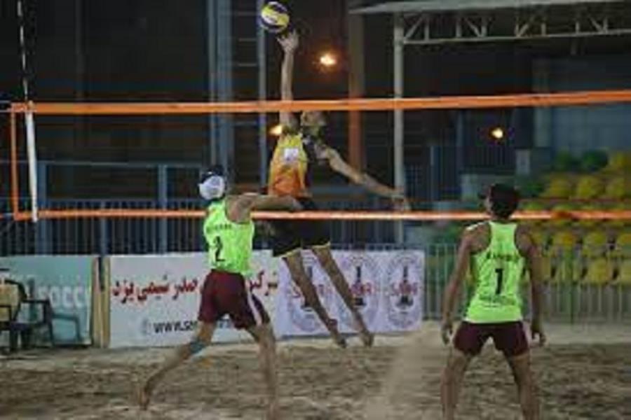هفته سوم لیگ برتر والیبال ساحلی به میزبانی رعد پدافند در تهران